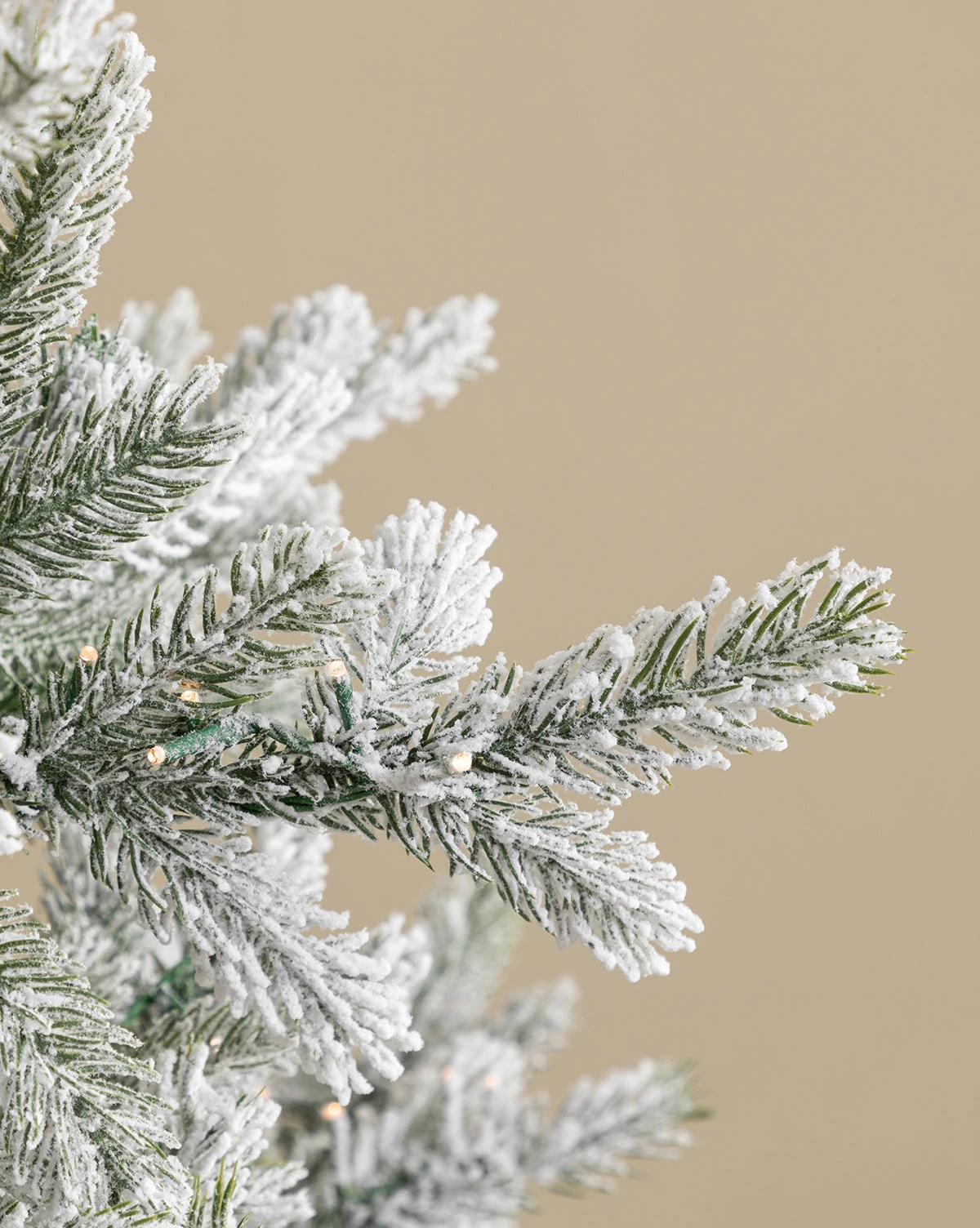 9' Snowy Grandis Fir Pre-Lit Faux Tree - Image 3