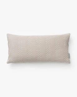 Vintage Gray Crosshatch Pillow Cover No. 5