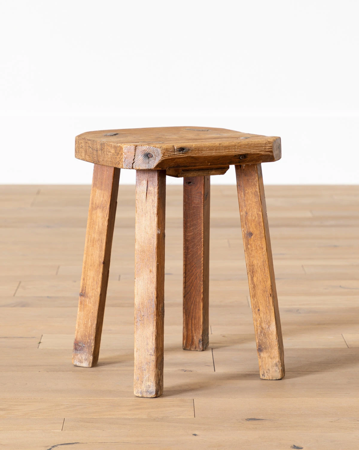Vintage Pine Stool - Image 2
