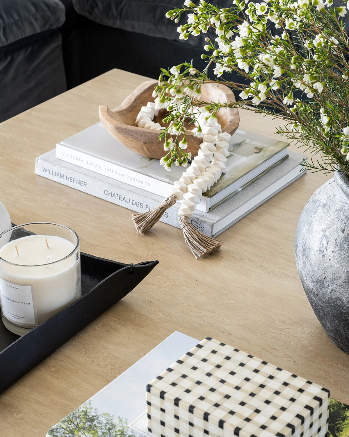 Faceted Bone Beads - Image 3