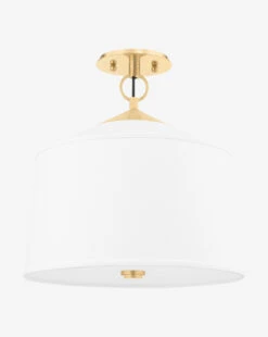 White Plains Semi-Flush