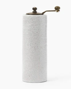 White Speckled Salt & Pepper Grinder