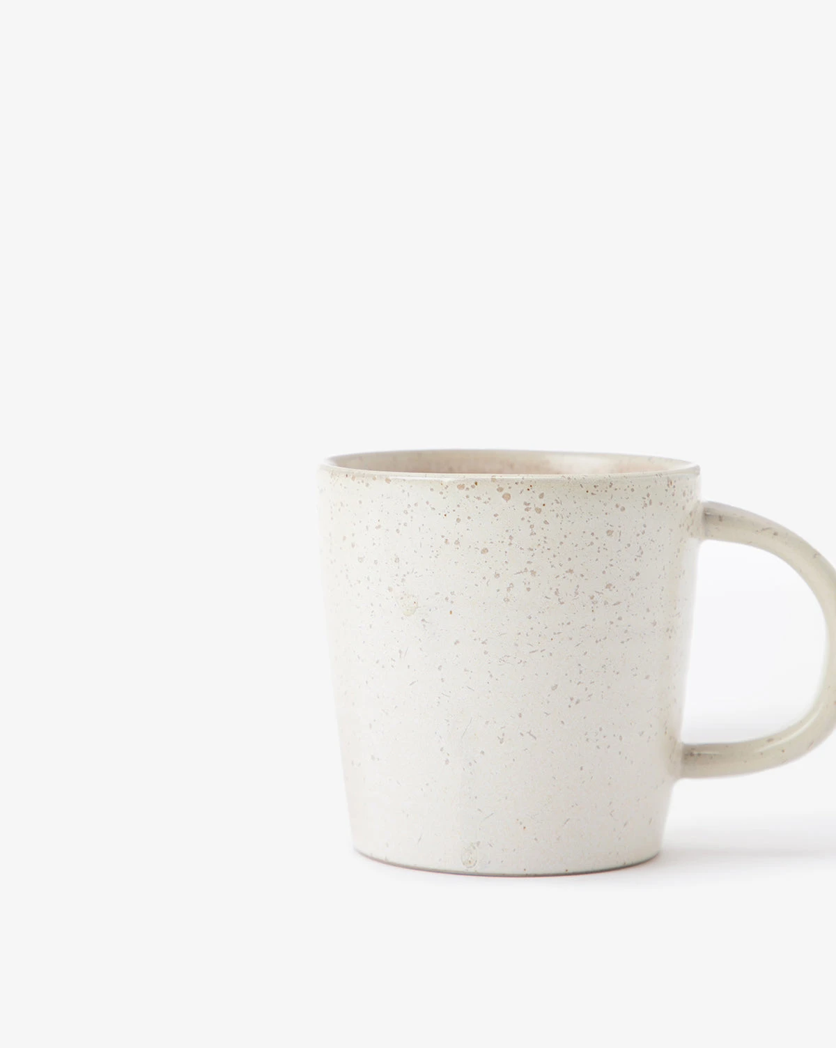 White & Gray Porcelain Cup - Image 3