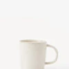 White & Gray Porcelain Cup