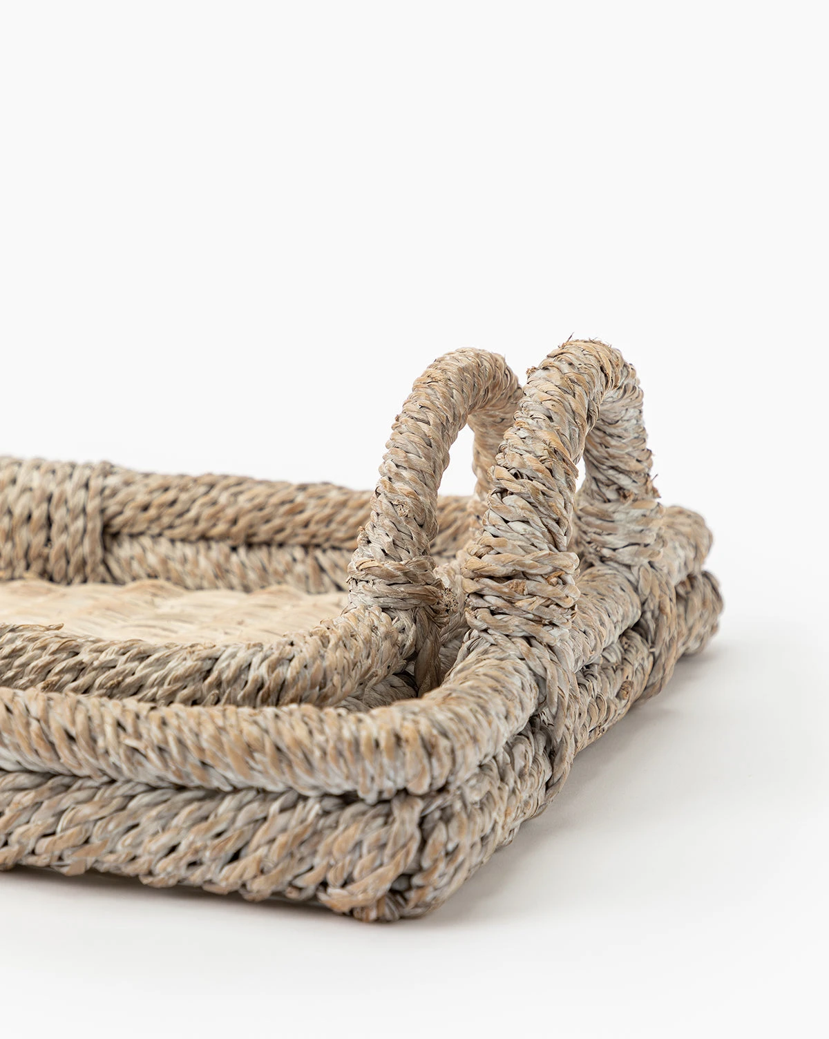 Whitewashed Handled Tray - Image 5