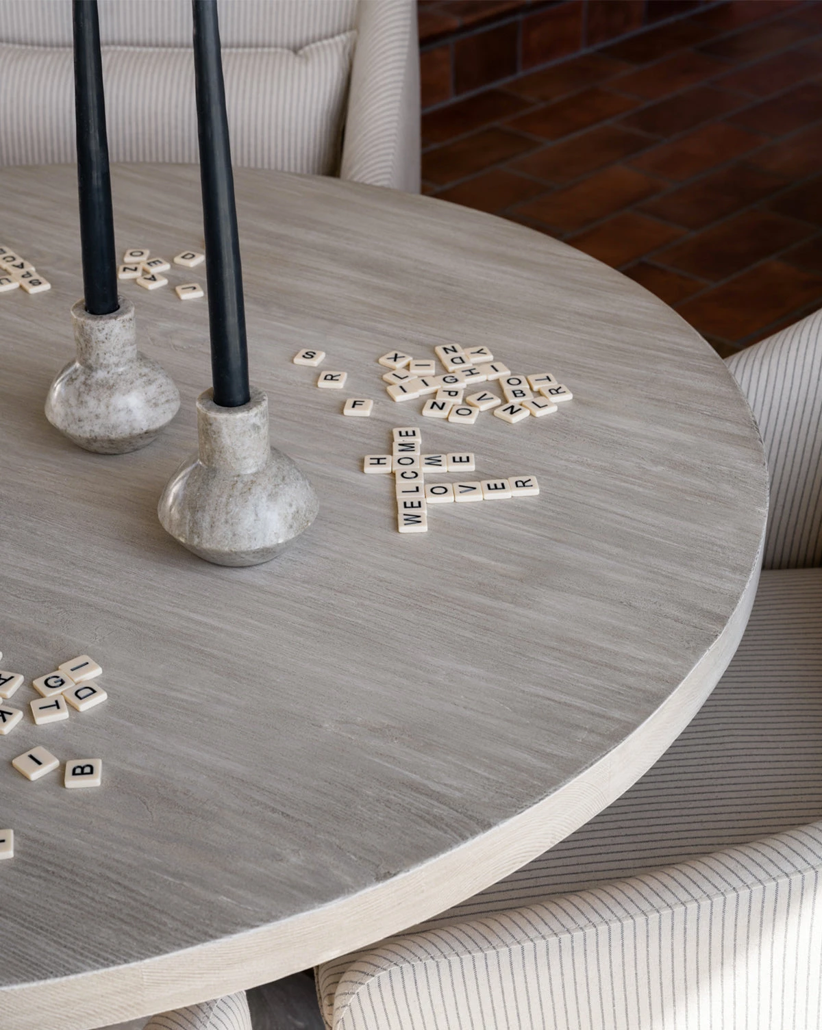 Bloomingville Marble Shaped Taper Holder - Image 3