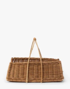 Zora Rattan Basket