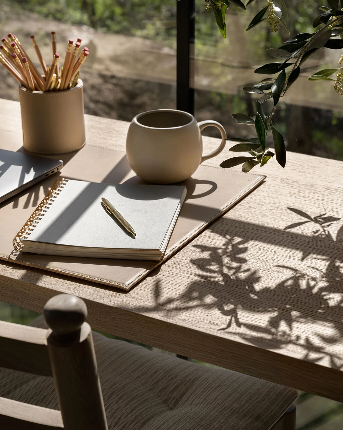 Rupert Leather Desk Blotter - Image 2