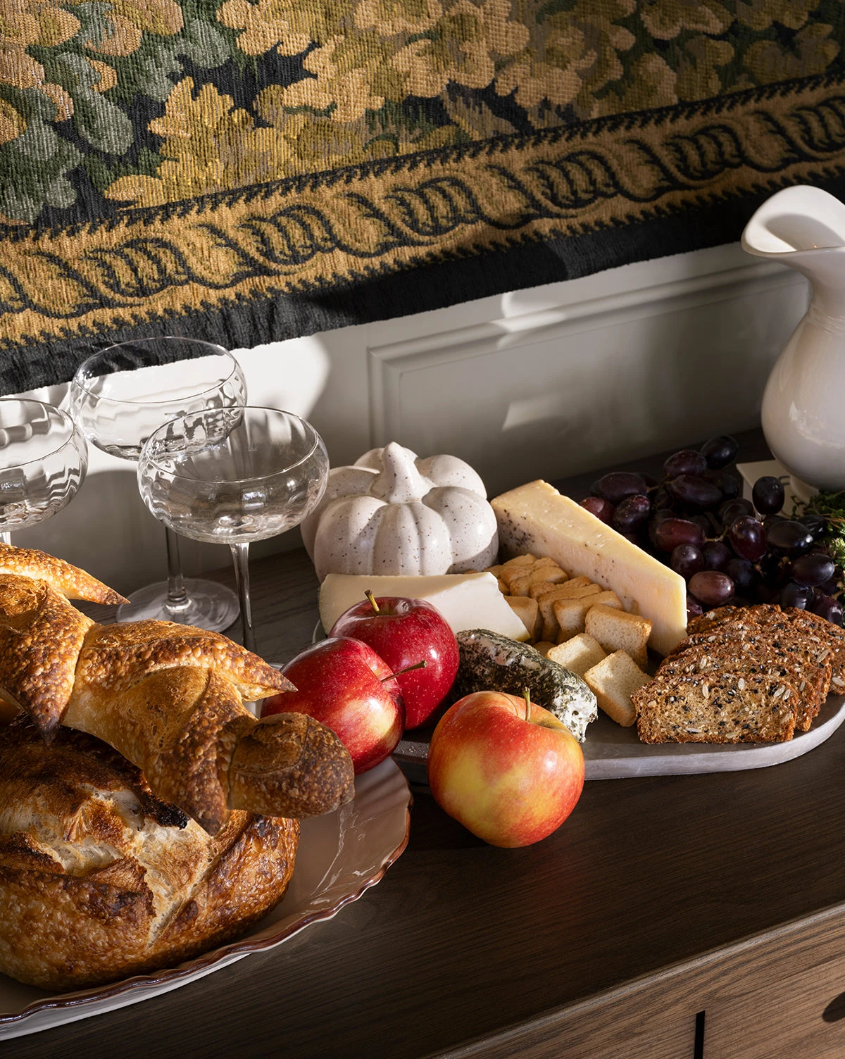 Glazed Stoneware Pumpkins (Set Of 2) - Image 3