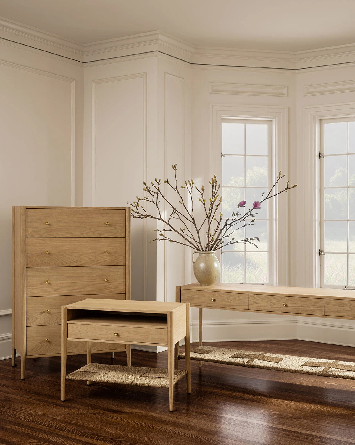 Dana White Oak Nightstand - Image 7