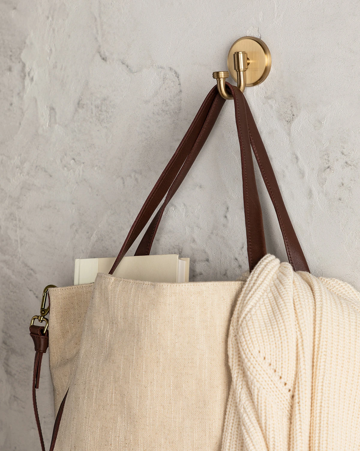 Kent Single Brass Hook - Image 2