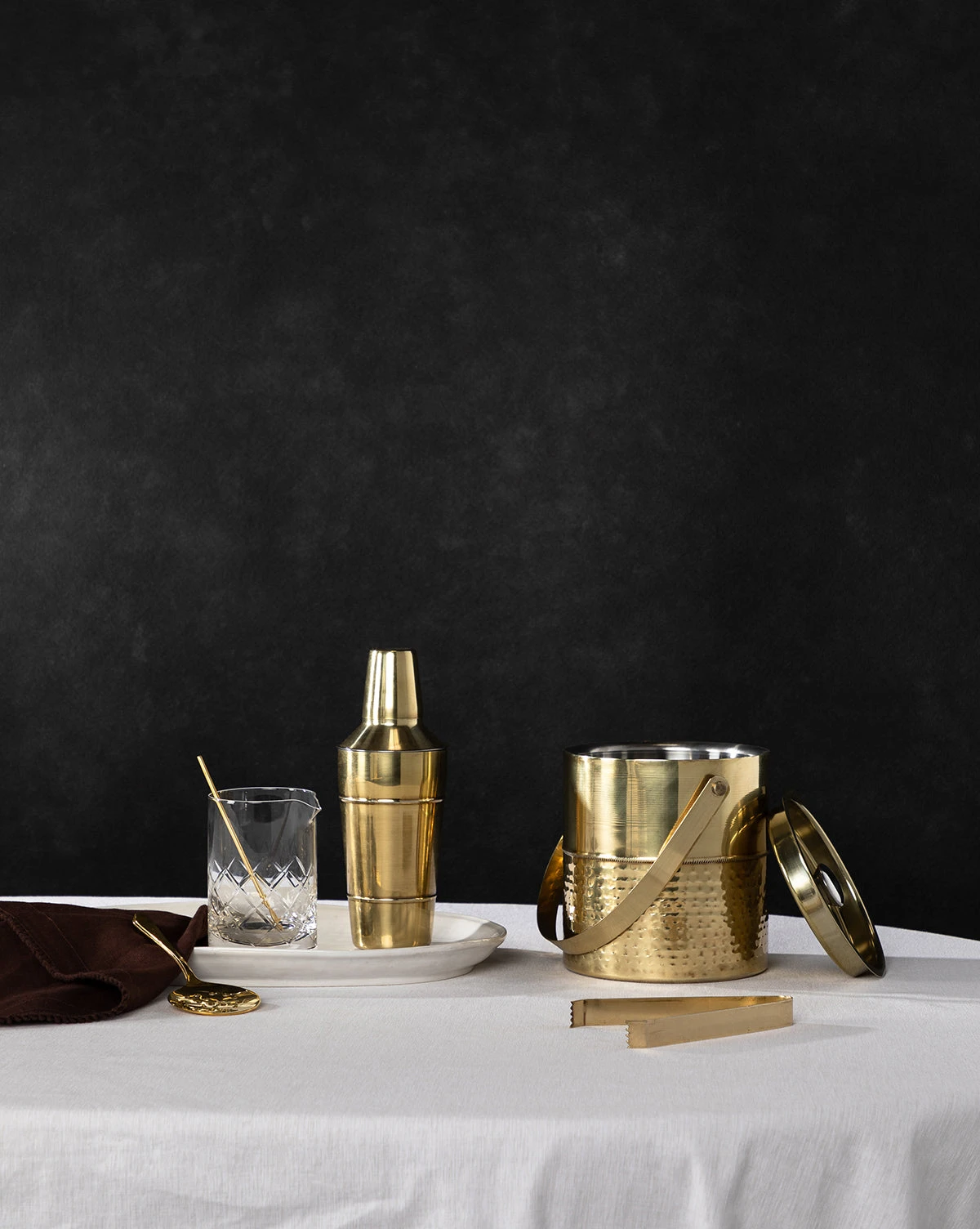 Bloomingville Brass Ice Bucket - Image 3