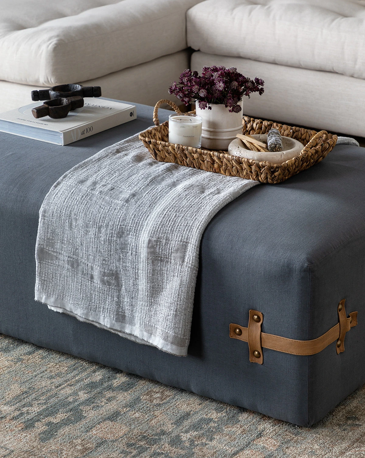 Roan Ottoman - Image 2