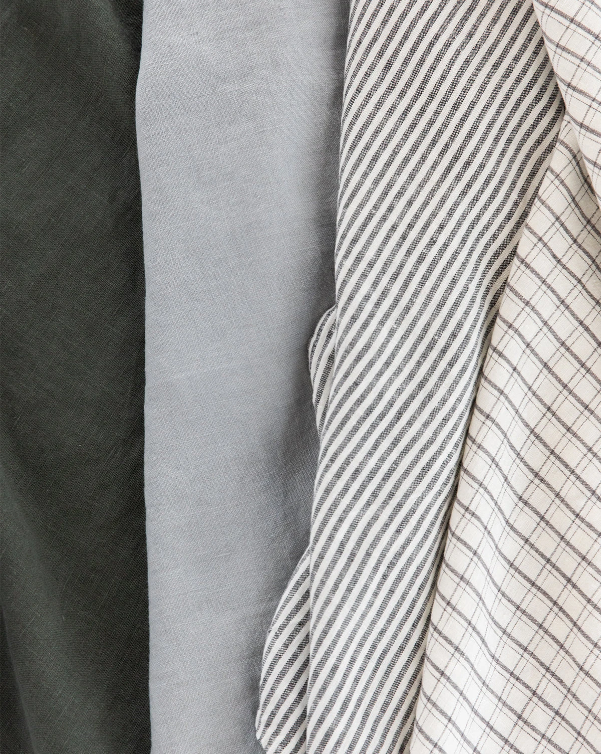 Thin Stripe Linen Hand Towel - Image 3